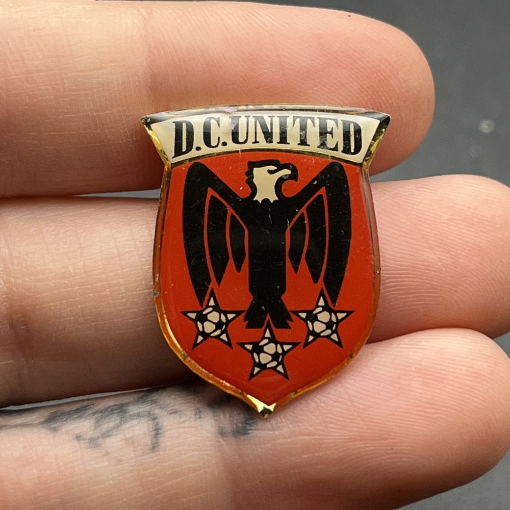 D.C. United Soccer Team Lapel Hat Pin